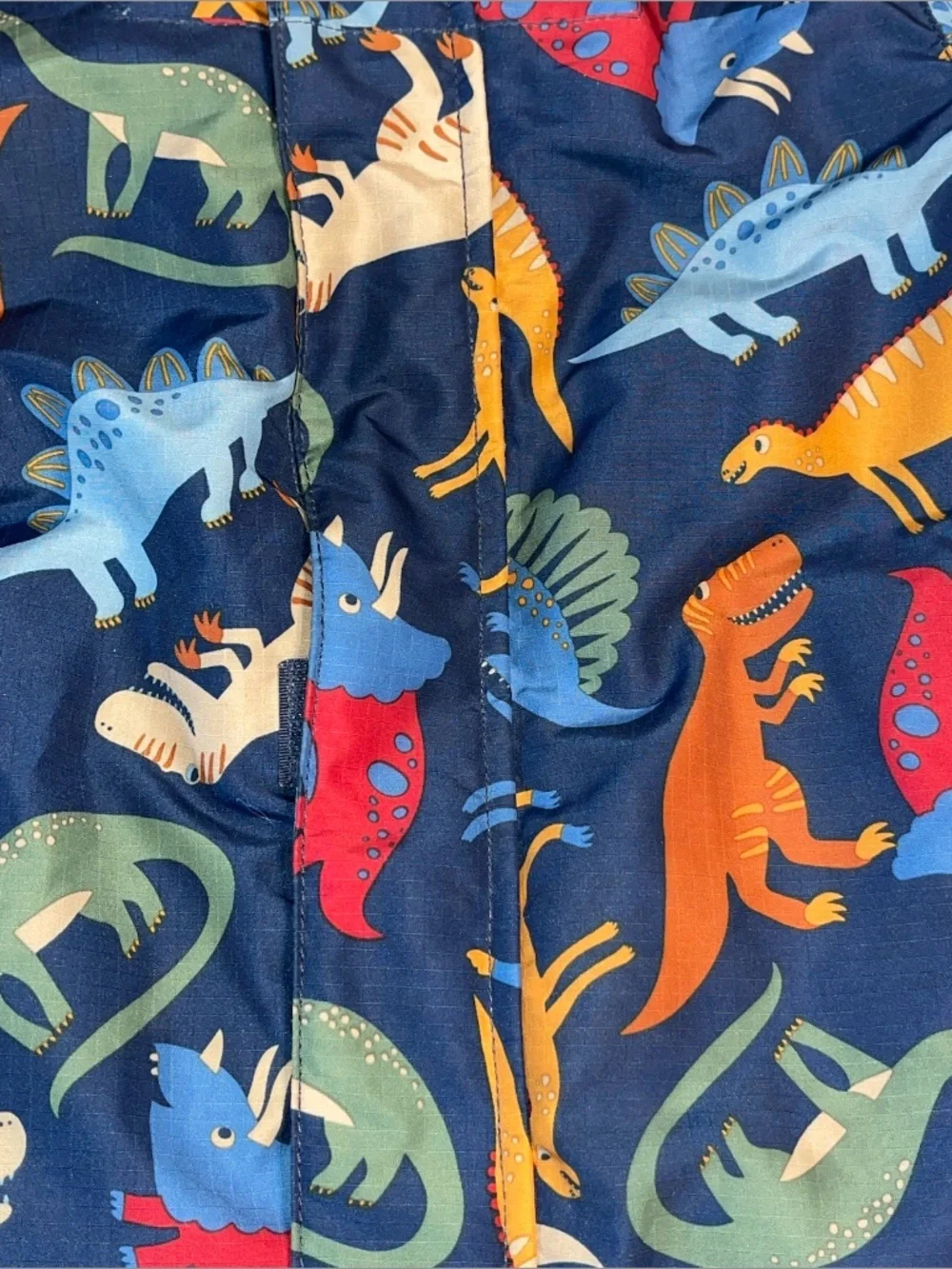 The Children's Place DINOSAURS Winter Snow Bibs Pants Jacket Sz 2T Matching Set